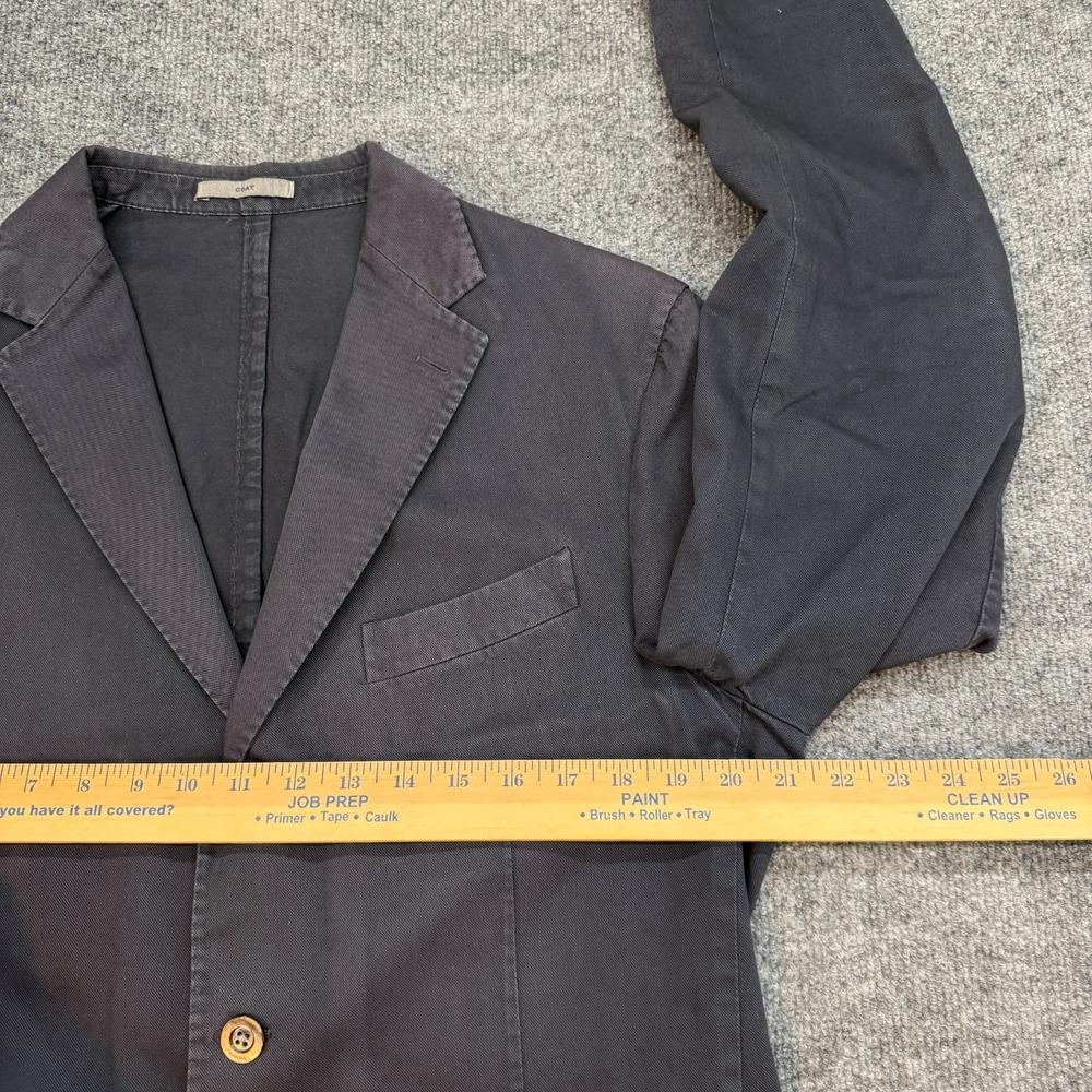 Boglioli Coat Blazer Jacket Cotton Navy Blue size EU 52 Model R3302G - Picture 14 of 16